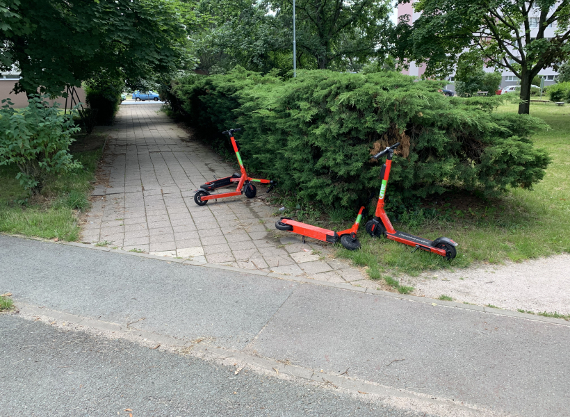 Koloběžky jsou bezvadné hračky i dopravní prostředky